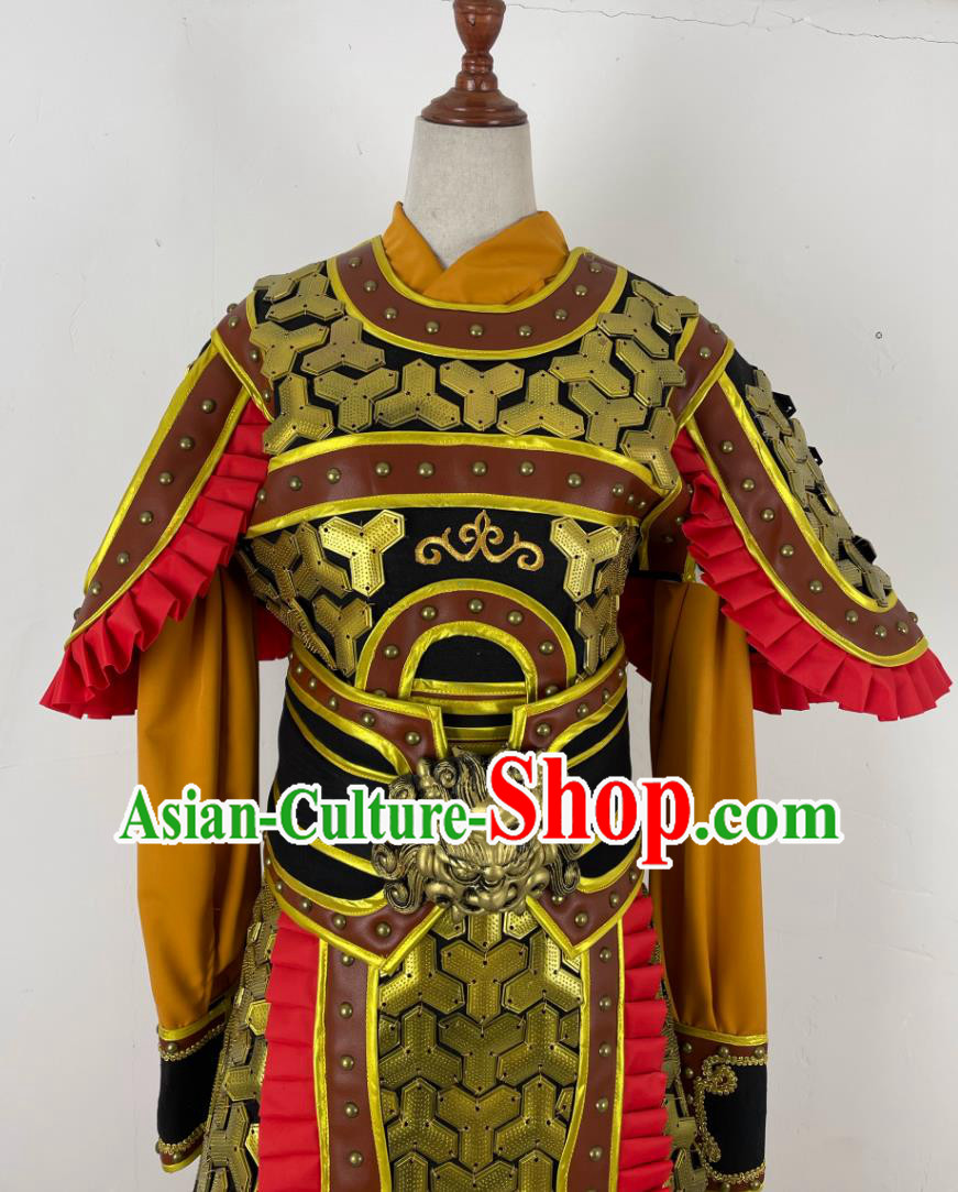 Chinese Armor Four Demon Generals Cosplay Costume Legend Fengshen Bang Warrior Costume Chinese Armor Four Demon Generals Cosplay Costume Legend Fengshen Bang Warrior Costume