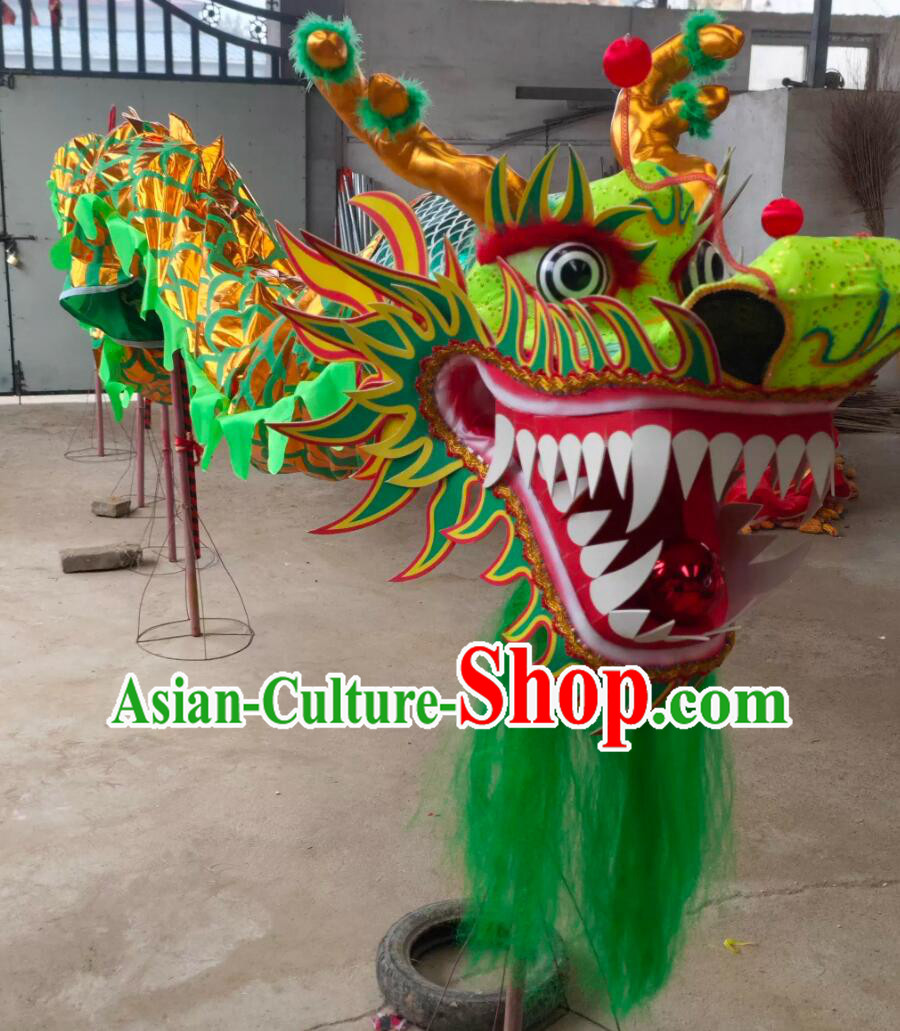 Children Dragon Dance Prop Chinese Dragon Head New Year Dancing Dragon Equipment Children Dragon Dance Prop Chinese Dragon Head New Year Dancing Dragon Equipment
