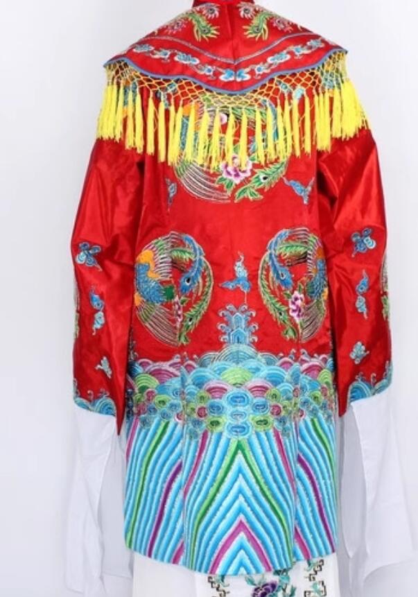 Chinese Peking Opera Imperial Consort Embroidered Robe Traditional Princess Red Dress Chinese Peking Opera Imperial Consort Embroidered Robe Traditional Princess Red Dress