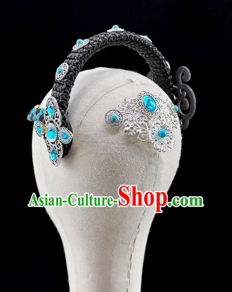 Mongolian Dance Headpiece Mongolian Ethnic Folk Dance Hair Jewelry