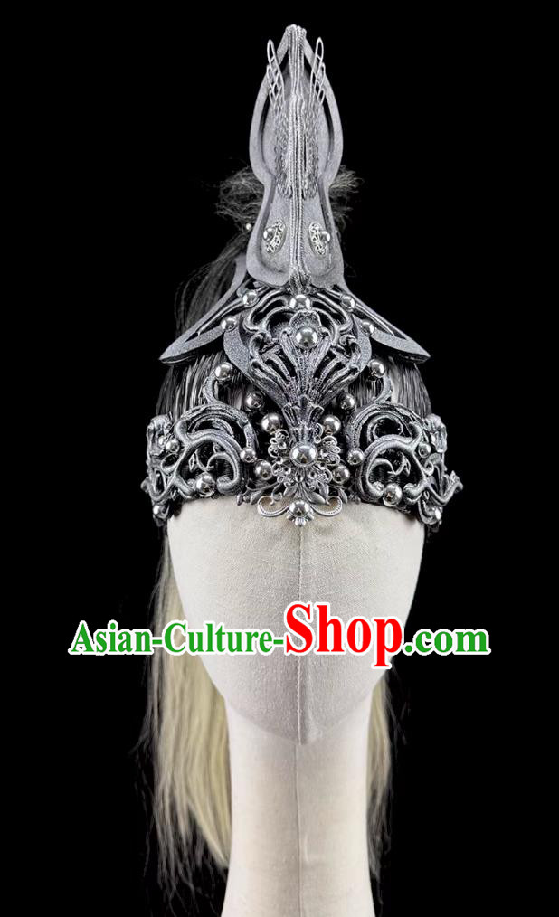 Warhorse Dance Horse Head Hat Year Of The Horse Dance Headdress Chinese New Year Performance Headwear