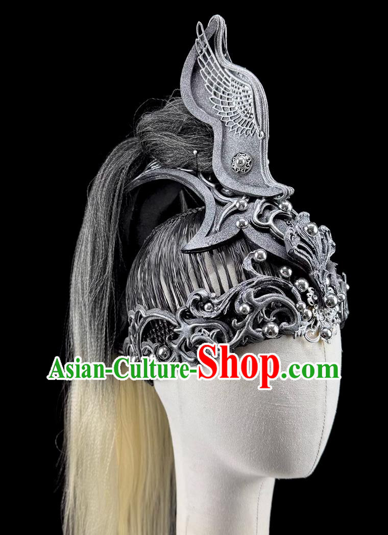 Warhorse Dance Horse Head Hat Year Of The Horse Dance Headdress Chinese New Year Performance Headwear