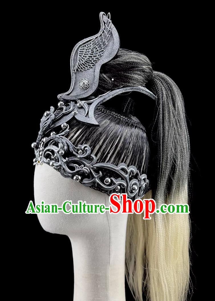Warhorse Dance Horse Head Hat Year Of The Horse Dance Headdress Chinese New Year Performance Headwear