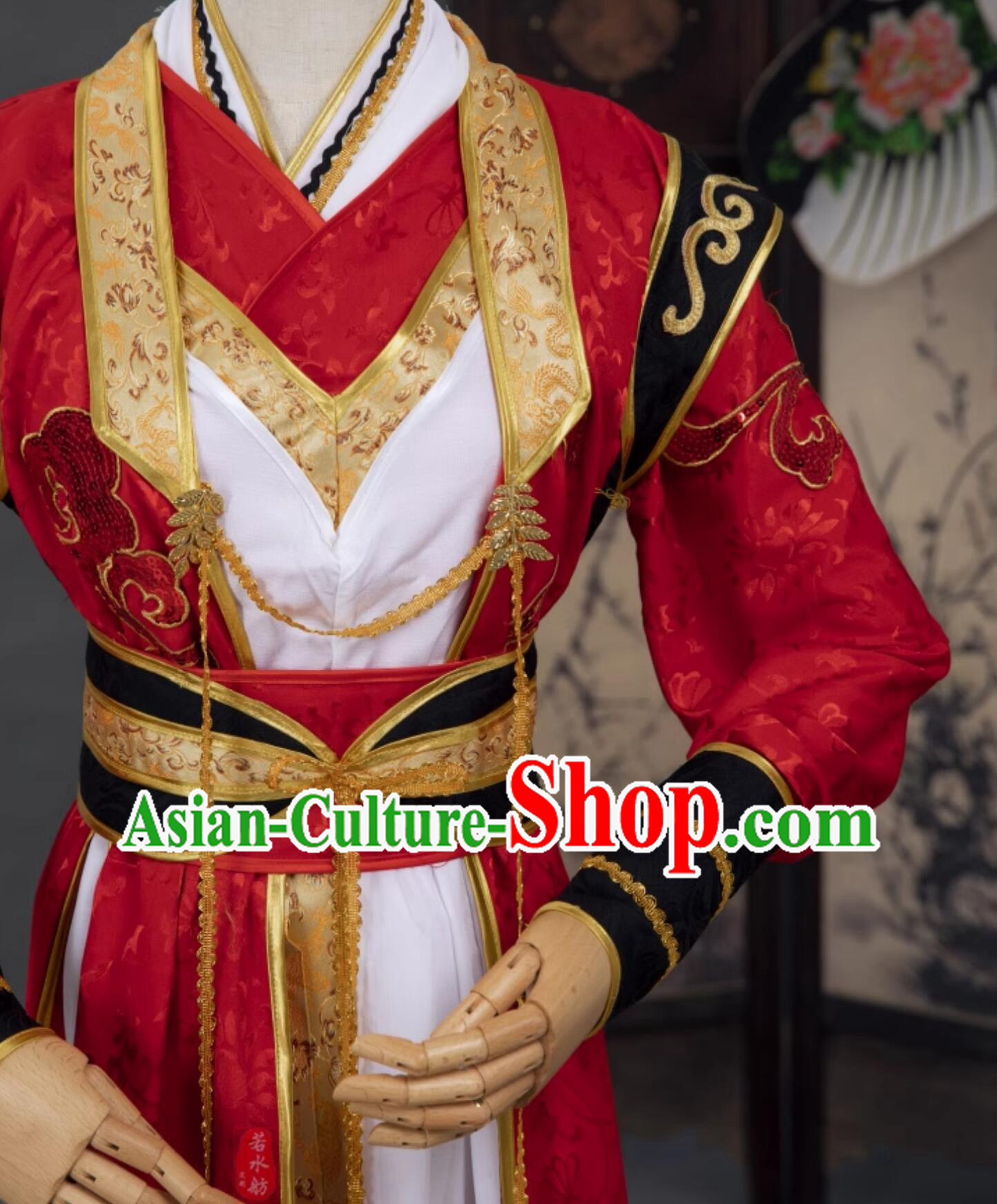 Ancient Chinese Swordsman Costume Super Hero Red Outfit Cosplay Gavin Splendid Glimpse Clothing Ancient Chinese Swordsman Costume Super Hero Red Outfit Cosplay Gavin Splendid Glimpse Clothing