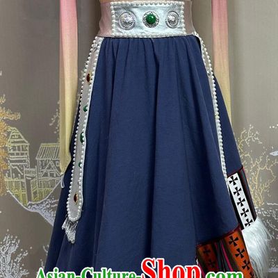 Mongolian Ethnic Dance Costume Ethnic Art Exam Costume Stage Performance Costume