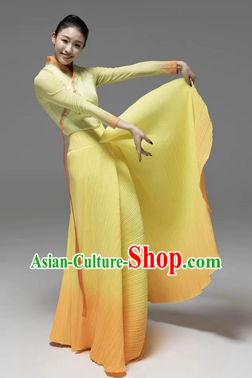 Classical Dance Never Did The Ginkgo Fail Autumn Performance Costume
