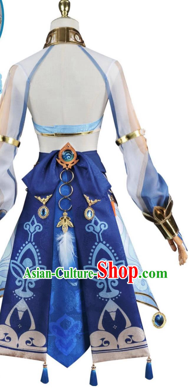 Genshin Impact Cosplay Costume Nilu Sumeru Dancer Costume Cosplay Female Outfit Game Anime Apparel