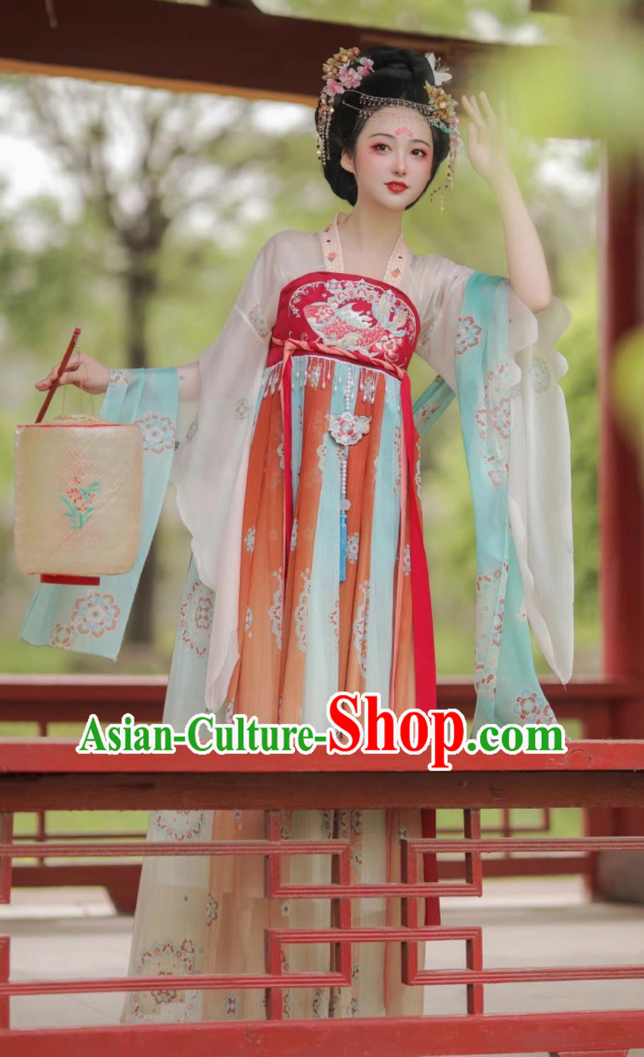 Hanfu Tang Dynasty One Piece High Waist Ruqun Chinese Hezi Dress Ancient Goddess Costume Hanfu Tang Dynasty One Piece High Waist Ruqun Chinese Hezi Dress Ancient Goddess Costume