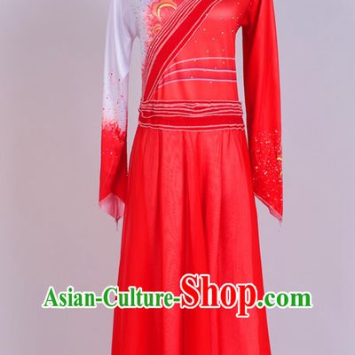 Chinese Dream Dance Costume Cultural Gala Annual Party Stage Performance Red Outfit Dance Song And Dance Clothing