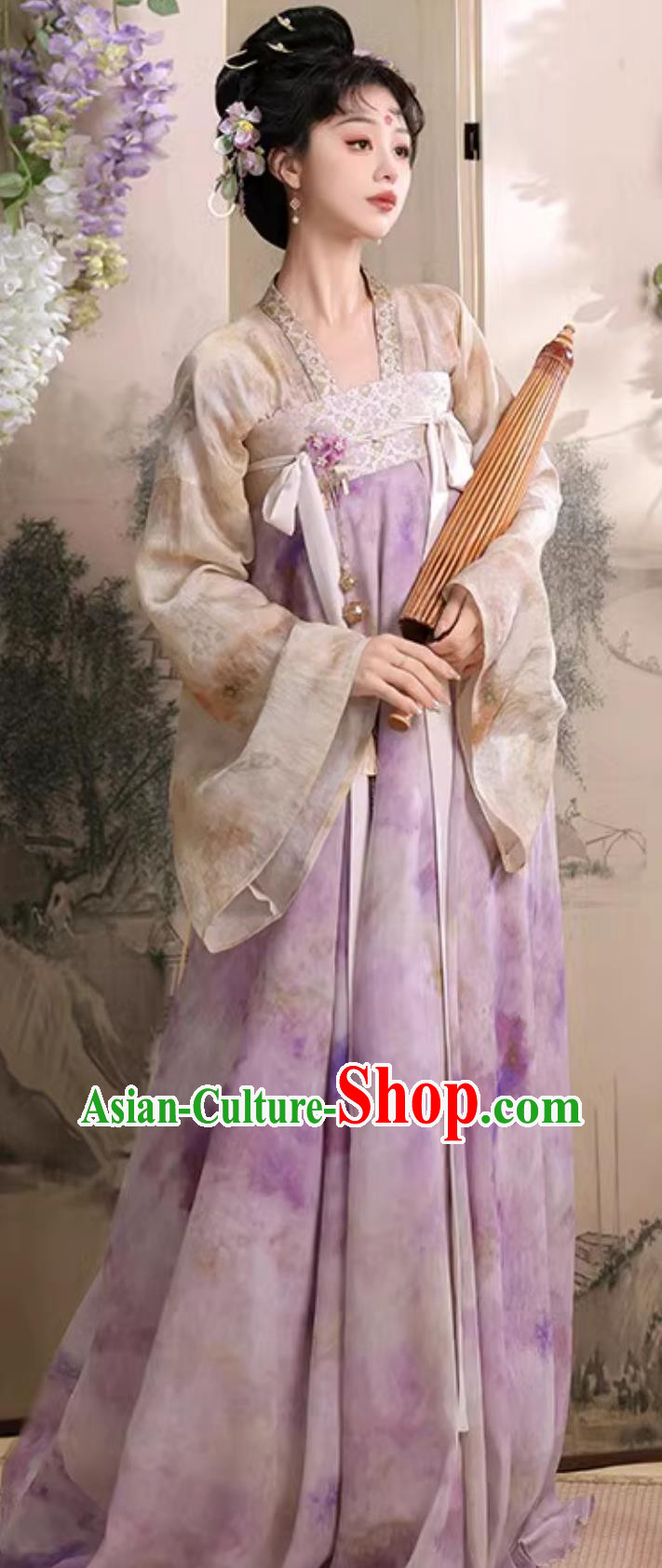 Traditional Chinese Clothing Tang Dynasty QiXiong Ruqun Women Hanfu Dress Traditional Chinese Clothing Tang Dynasty QiXiong Ruqun Women Hanfu Dress