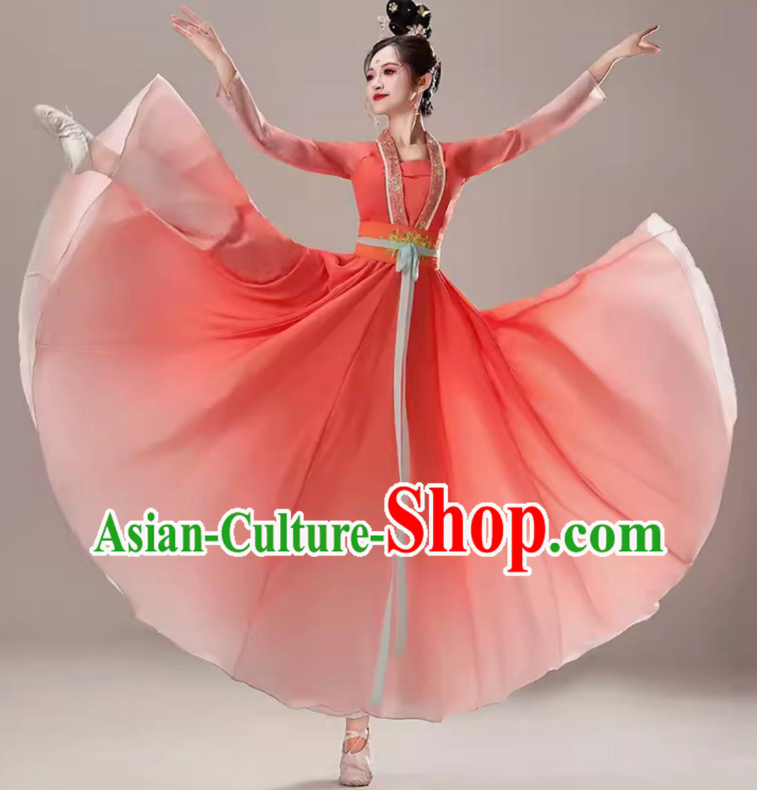A Dream of Splendor Hanfu Chinese Classical Dance Dress Fairy Umbrella Dance Costume A Dream of Splendor Hanfu Chinese Classical Dance Dress Fairy Umbrella Dance Costume