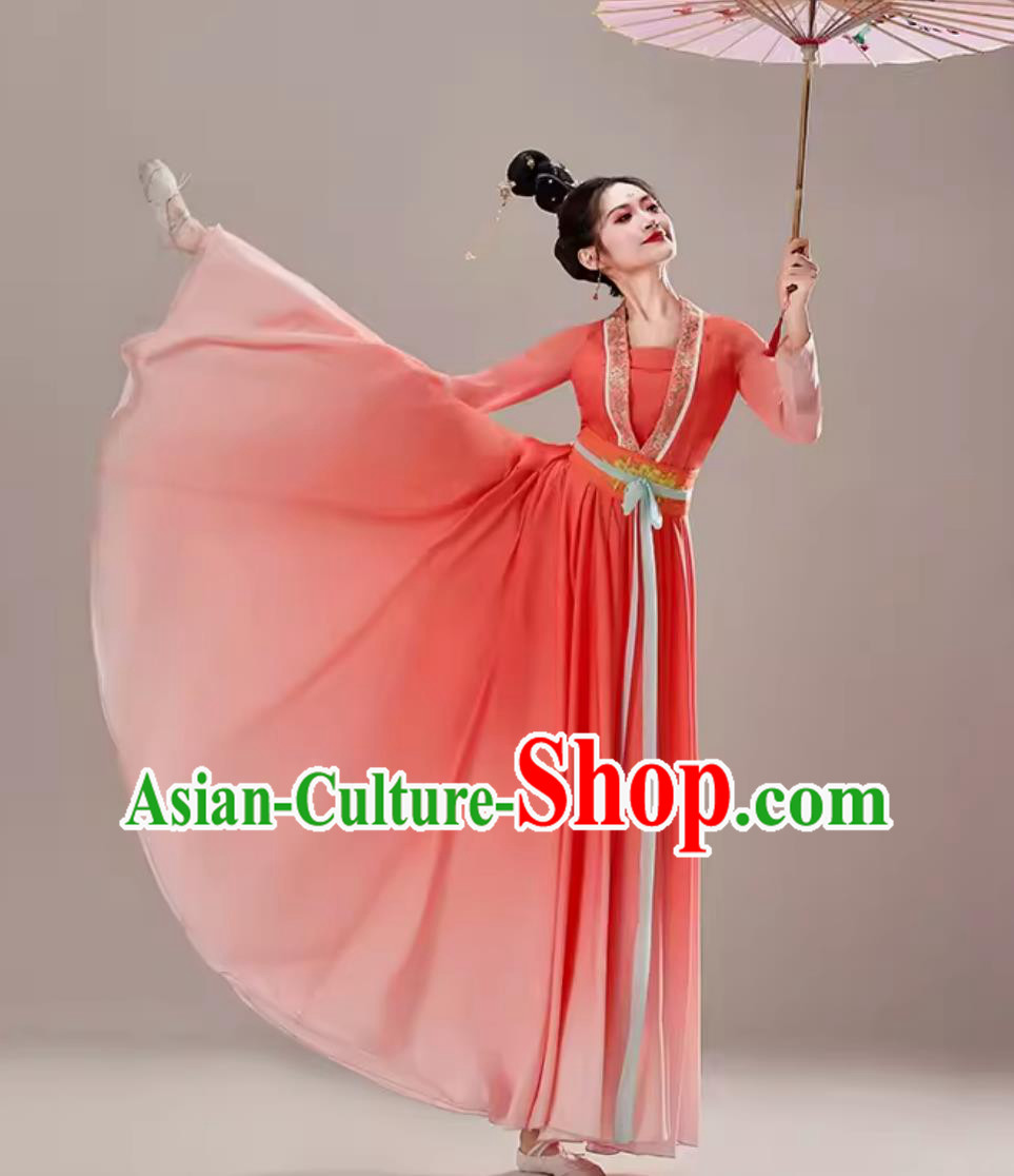 A Dream of Splendor Hanfu Chinese Classical Dance Dress Fairy Umbrella Dance Costume A Dream of Splendor Hanfu Chinese Classical Dance Dress Fairy Umbrella Dance Costume