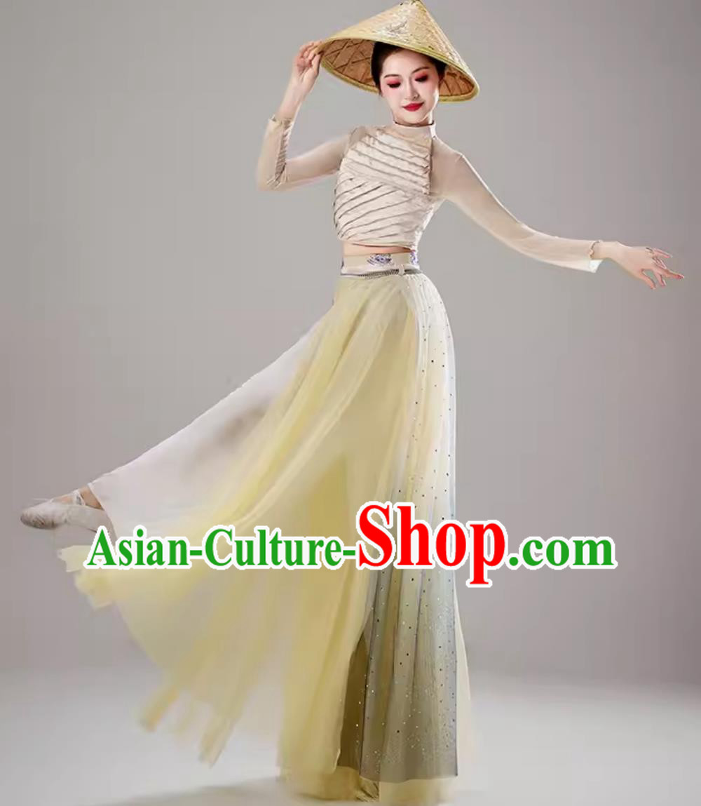 Xun Mountain Journey Women Dance Dress Chinese Classical Dance Performance Costume Xun Mountain Journey Women Dance Dress Chinese Classical Dance Performance Costume