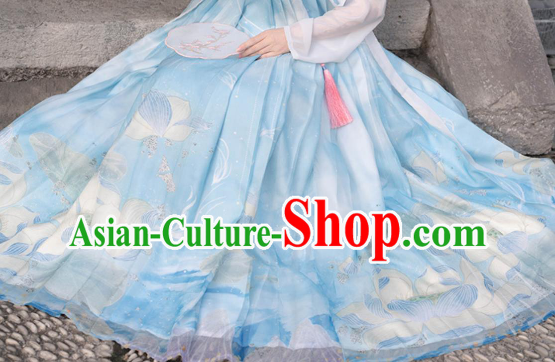 Chinese Tang Dynasty Hanfu Dress Traditional Women Ruqun Ancient China Clothing Chinese Tang Dynasty Hanfu Dress Traditional Women Ruqun Ancient China Clothing