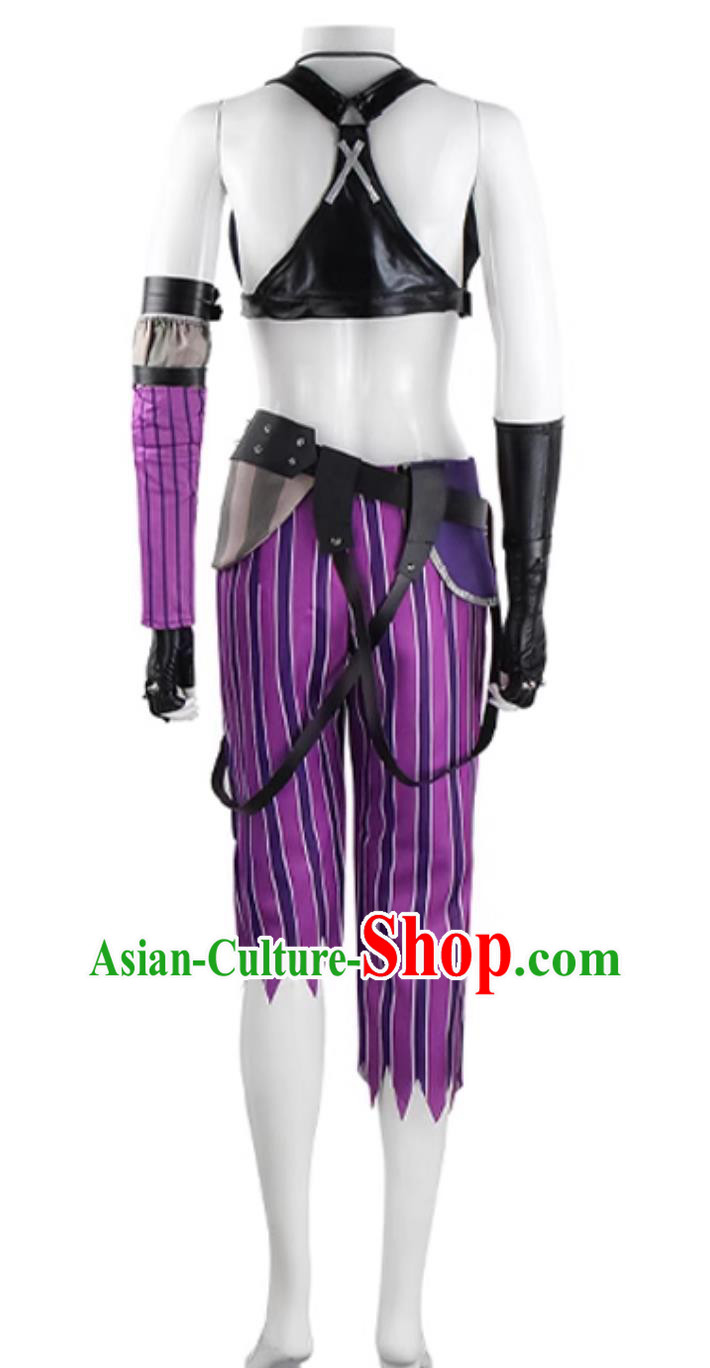 Arcane Cosplay Costume Jinx Powder The Loose Cannon Lolita Anime Cosplay Outfit Arcane Cosplay Costume Jinx Powder The Loose Cannon Lolita Anime Cosplay Outfit