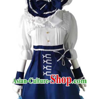 Identity V Cosplay Costume Gardener Lan Gui Jing Meng Dream Interpretation Dress Lolita Fashion