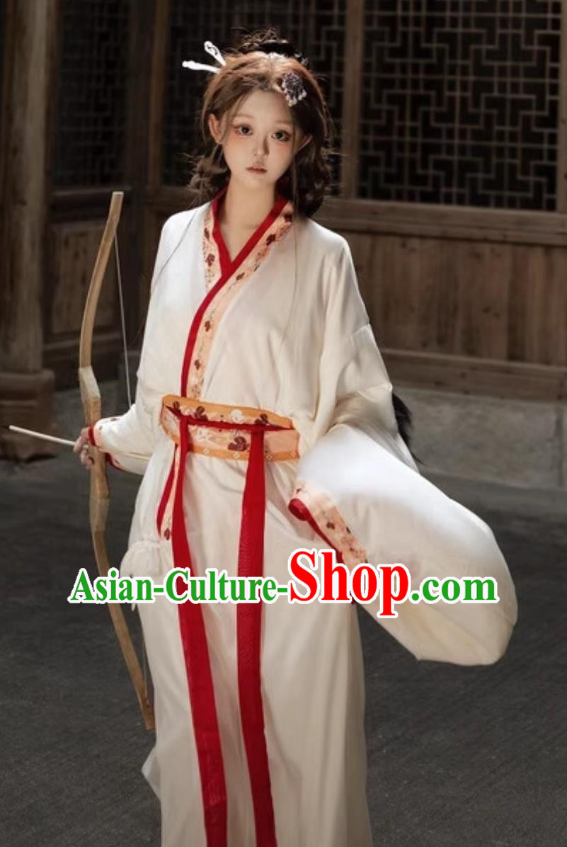 Warring States Robe Authentic Hanfu Chinese Women Mashan Chu Tomb Restoration Style Dress Warring States Robe Authentic Hanfu Chinese Women Mashan Chu Tomb Restoration Style Dress