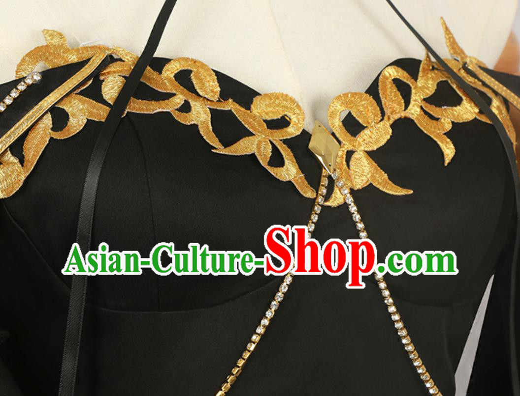Code Geass C C Black Dress Cosplay Costume Cos Queen Gown Code Geass C C Black Dress Cosplay Costume Cos Queen Gown