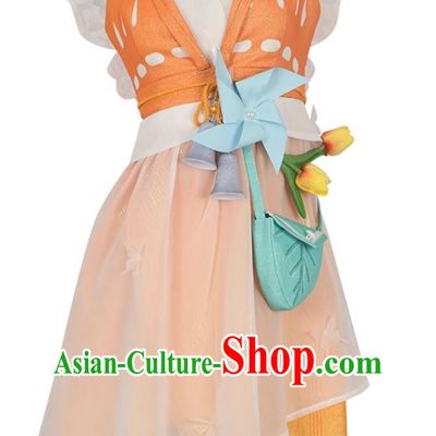 Gardener Cosplay Tulip Dream Dress Identity V Cosplay Rare Fashion Anime Outfit