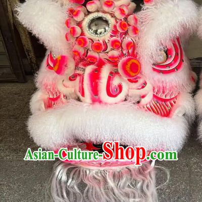 Top Traditional Lion Dance Equipment for Performances Chinese Southern Lion Dance Lion Head and Costumes Complete Set