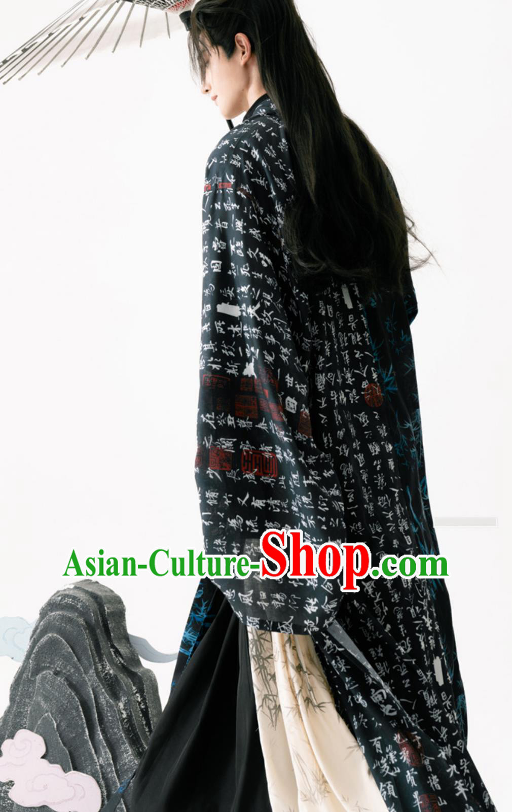 Traditional Chinese Clothing Wide Sleeve Hanfu Ancient Swordsman Costumes Complete Set Traditional Chinese Clothing Wide Sleeve Hanfu Ancient Swordsman Costumes Complete Set
