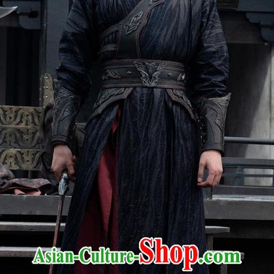 TV Series Guardians of the Dafeng Hero Xu Qi An Costume Ancient Chinese Swordsman Clothing Traditional Male Hanfu