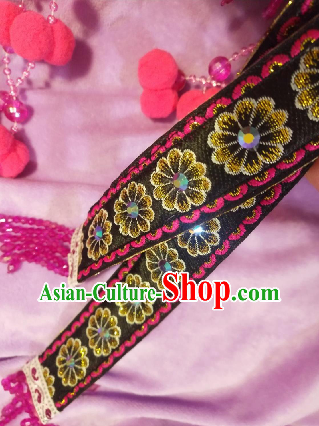 Chinese Yunnan Lijiang Ethnic Hat Lisu Minority Headwear Chinese Yunnan Lijiang Ethnic Hat Lisu Minority Headwear