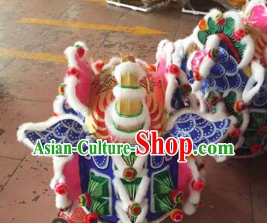 Foshan Hakka Kylin Head Lion Head Awakening Lion Performance Prop Chinese Lion Dance Costume Equipment Foshan Hakka Kylin Head Lion Head Awakening Lion Performance Prop Chinese Lion Dance Costume Equipment