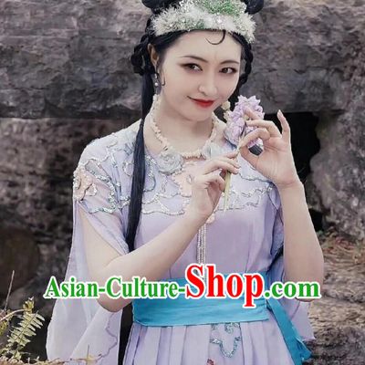 86 Version Journey To The West Rat Spirit Costume TV Drama Stage Performance Costume Opera Cosplay Purple Outfit