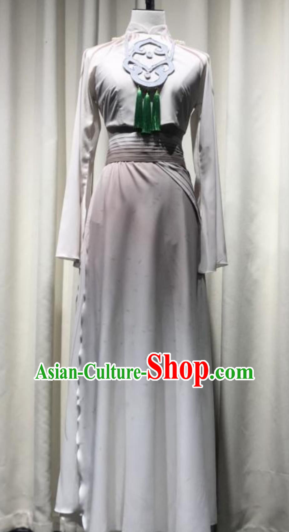 Customized Group Dance Costume Repertoire Jade Bird Fan Dance Attire Classical Chinese Dance Wear Customized Group Dance Costume Repertoire Jade Bird Fan Dance Attire Classical Chinese Dance Wear