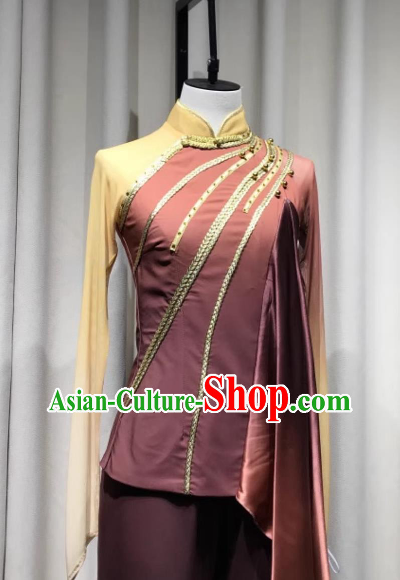 Chinese Dance Lotus Award Autumn Harvest Gala Performance Attire Classical Dance Costume Chinese Dance Lotus Award Autumn Harvest Gala Performance Attire Classical Dance Costume