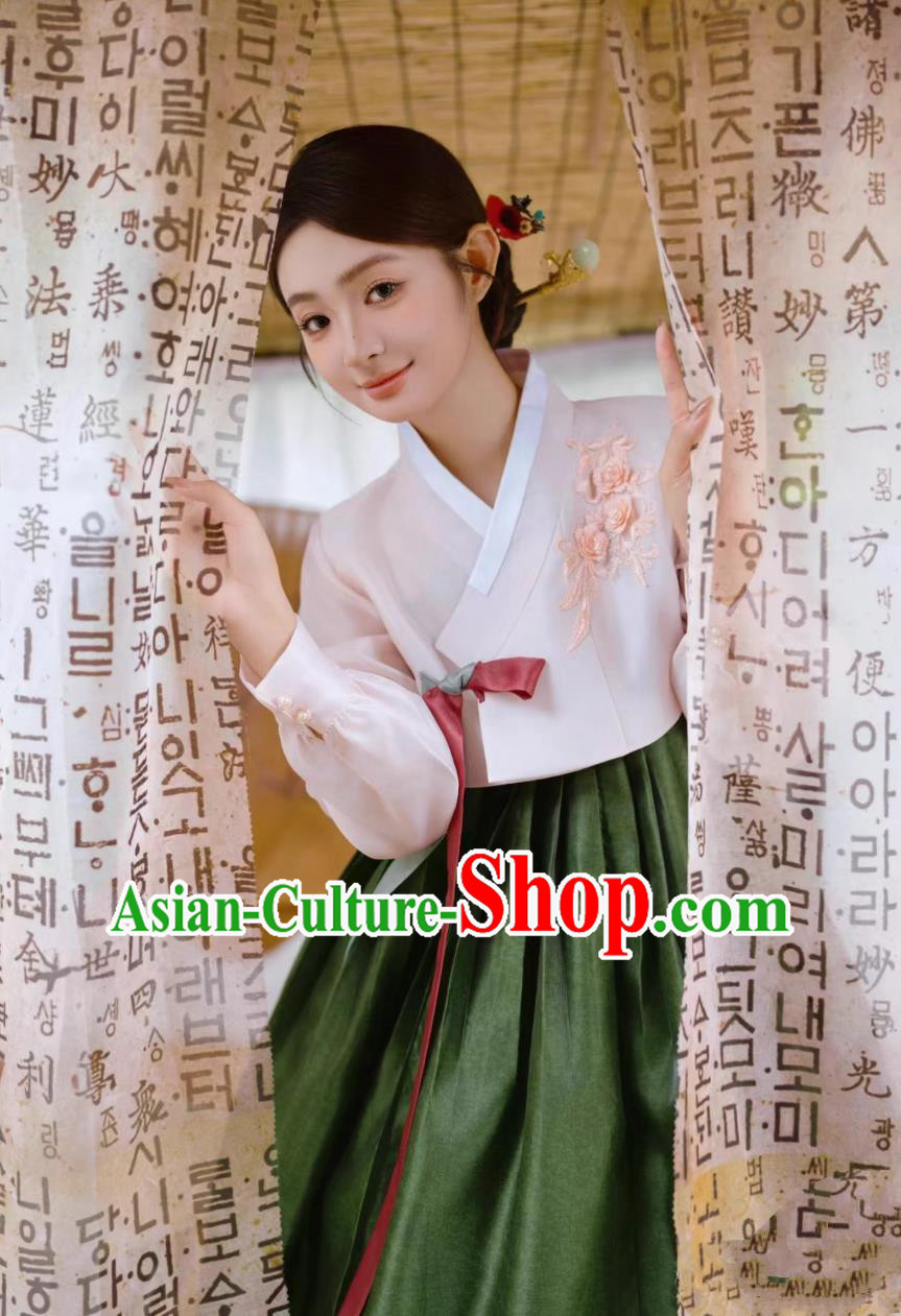 Korean Dance Performance Costume Ethnic Women Outfit Chaoxian Minority Hanbok Korean Dance Performance Costume Ethnic Women Outfit Chaoxian Minority Hanbok