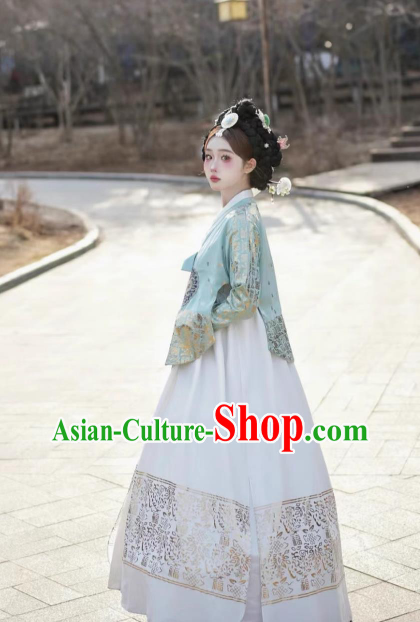 Korean Yanji Princess Palace Hanbok Ethnic Woman Costume