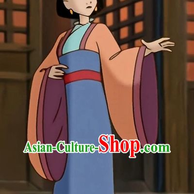 The Legend Of Nezha Madam Yin Costume Ancient Chinese Noble Woman Clothing Traditional Hanfu
