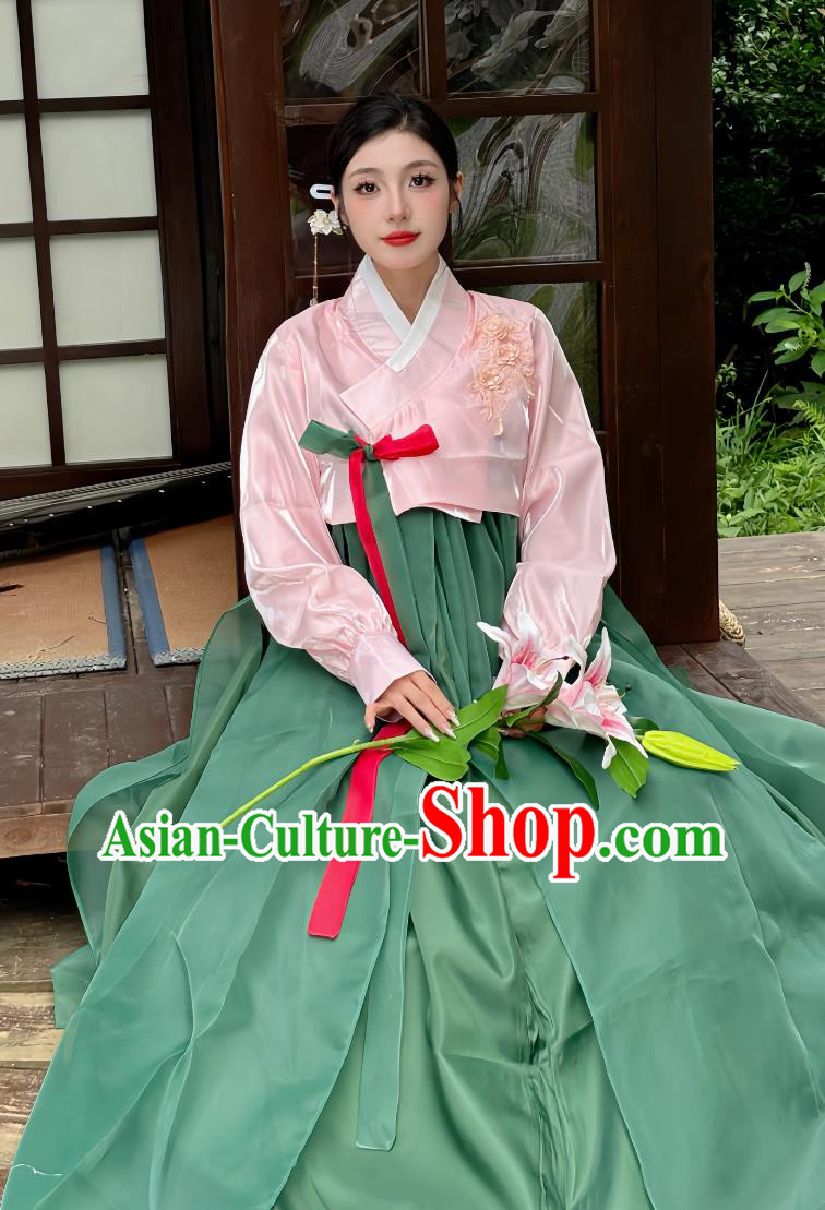 Korean Hanbok Yanji Ancient Palace Princess Ethnic Gown Korean Hanbok Yanji Ancient Palace Princess Ethnic Gown