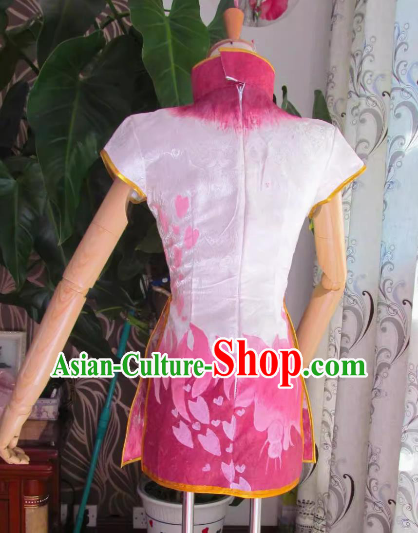 Dynasty Warriors Special Diao Chan Cosplay Costume Pink Lady Dress Dynasty Warriors Special Diao Chan Cosplay Costume Pink Lady Dress
