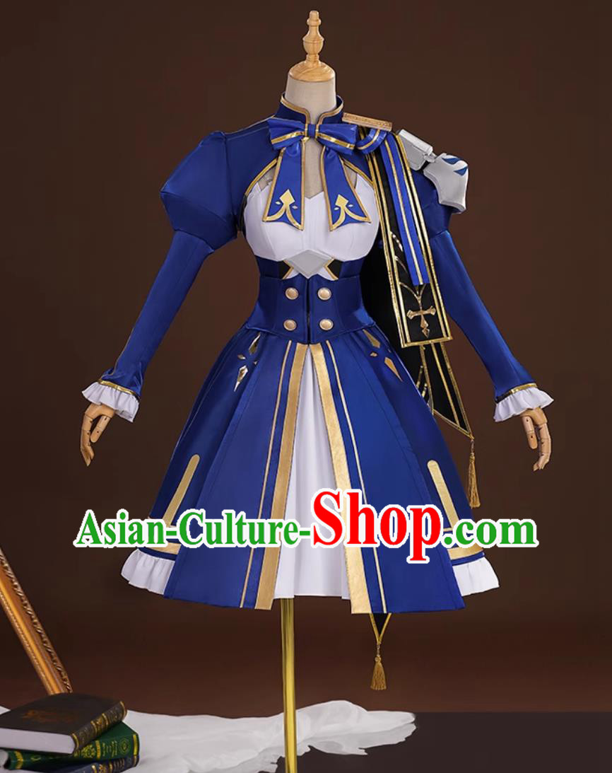 Honkai Star Rail Fate Collaboration Saber Cos Dress D Anime Costume Cosplay Outfit Honkai Star Rail Fate Collaboration Saber Cos Dress D Anime Costume Cosplay Outfit