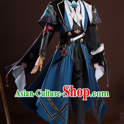 Honkai Star Rail Nake Xia Cosplay Costume Game 2D Cosplay Male Outfit Complete Set