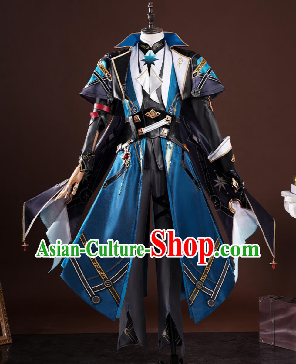 Honkai Star Rail Nake Xia Cosplay Costume Game D Cosplay Male Outfit Complete Set Honkai Star Rail Nake Xia Cosplay Costume Game D Cosplay Male Outfit Complete Set