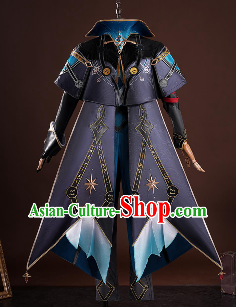 Honkai Star Rail Nake Xia Cosplay Costume Game D Cosplay Male Outfit Complete Set Honkai Star Rail Nake Xia Cosplay Costume Game D Cosplay Male Outfit Complete Set