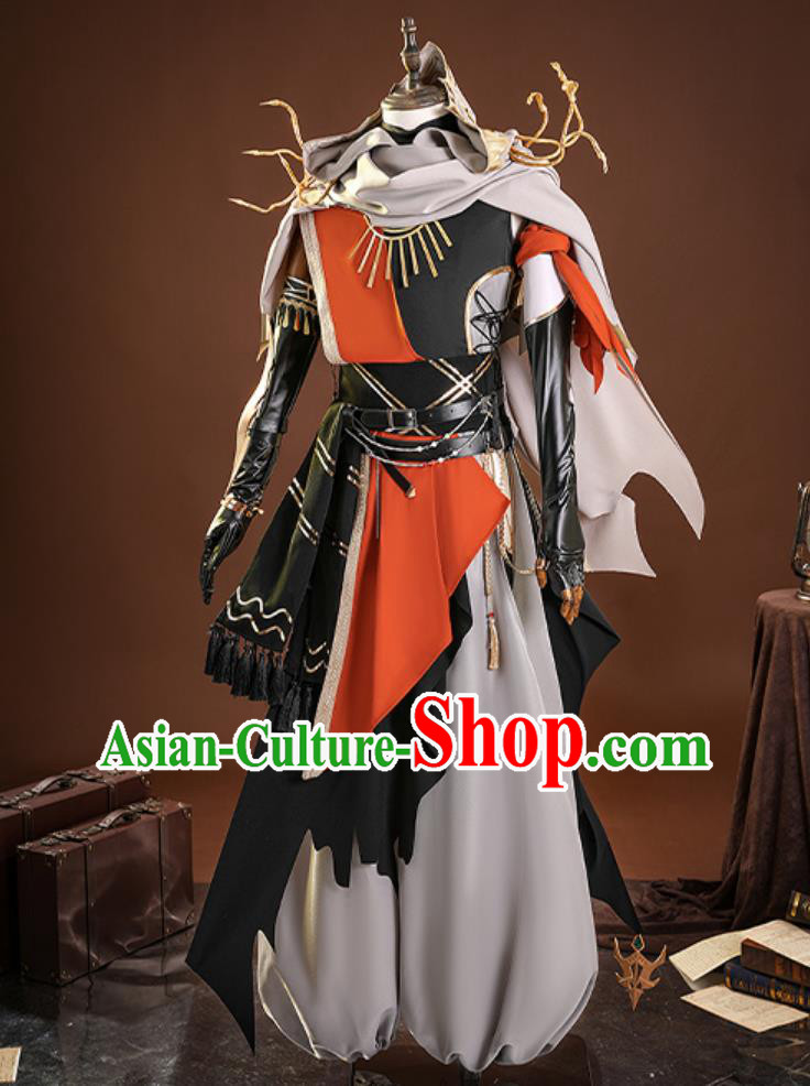 Identity V Cosplay Costume Fantasy World Mercenary Game Accurate Clothing Male Outfit Identity V Cosplay Costume Fantasy World Mercenary Game Accurate Clothing Male Outfit