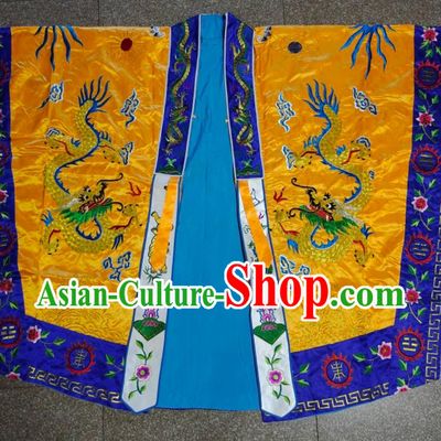 Chinese Opera Taoist Costume Embroidered Taoist Robe High Priest Ritual Gown Daoist Attire