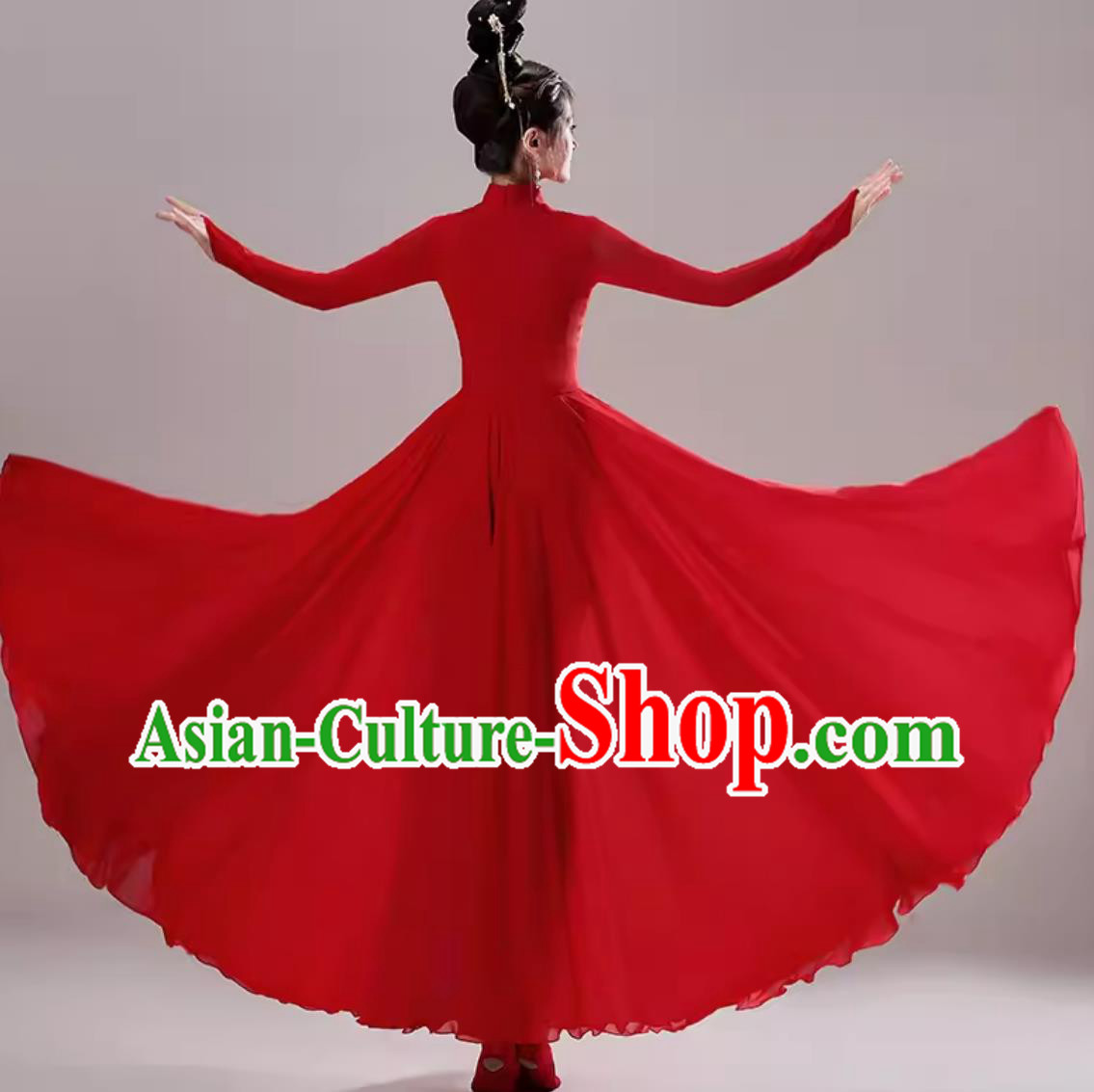 Chinese Classical Dance Costume Women Performance Red Dress Art Exam Training Dance Outfit Chinese Classical Dance Costume Women Performance Red Dress Art Exam Training Dance Outfit