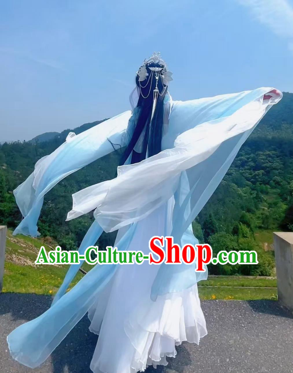 Ancient Chinese Fairy Clothing Traditional Hanfu Dress Drama Princess Costume Ancient Chinese Fairy Clothing Traditional Hanfu Dress Drama Princess Costume