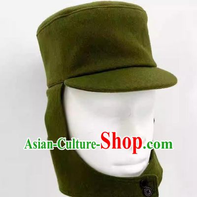 Northeast Field Army Winter Field Cap Chinese Historical Replica Soldier Hat