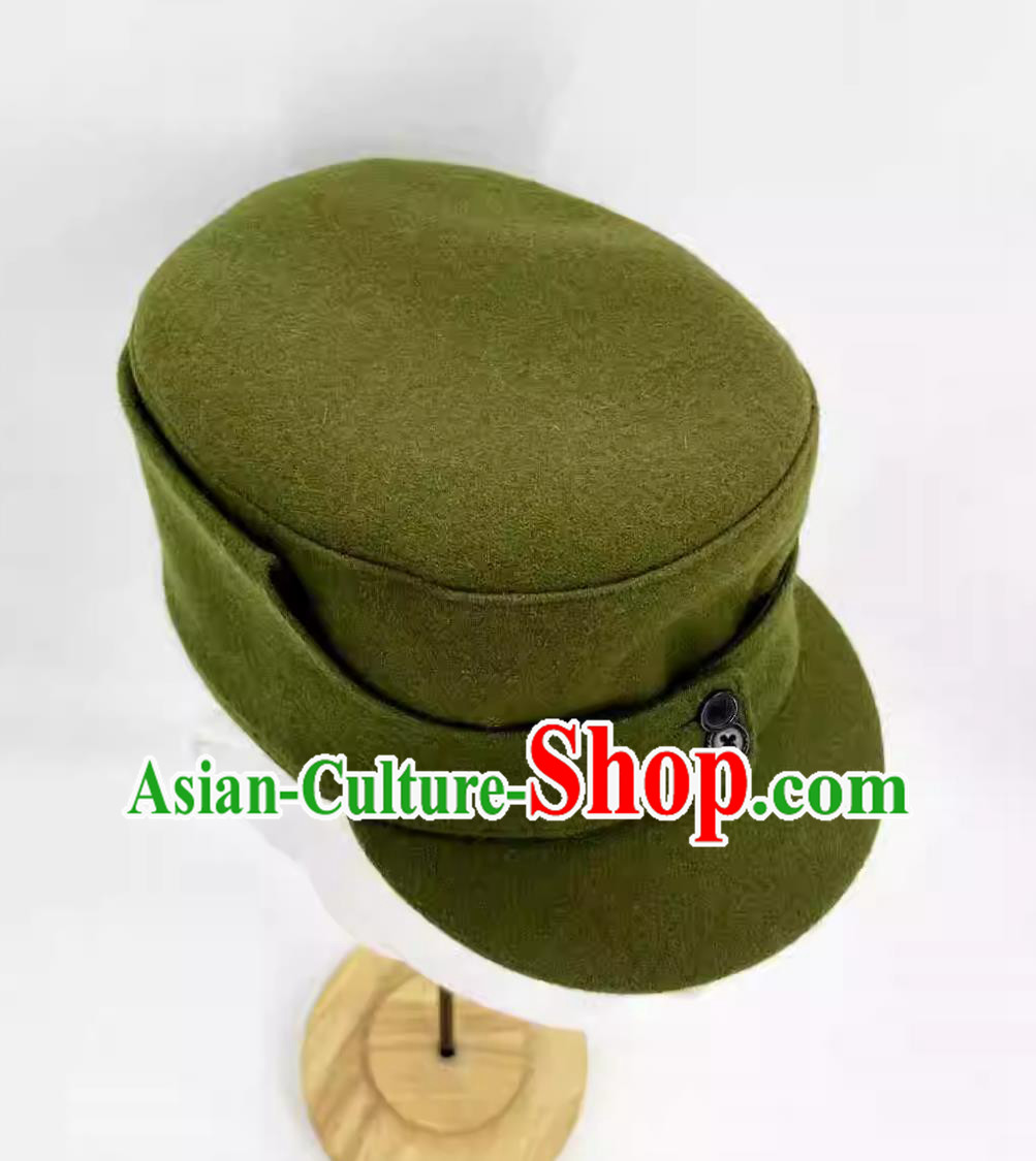 Northeast Field Army Winter Field Cap Chinese Historical Replica Soldier Hat Northeast Field Army Winter Field Cap Chinese Historical Replica Soldier Hat