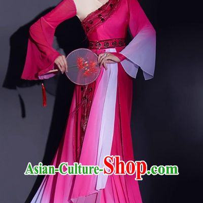 Classical Dance Costume Women Chinese Style Han Tang Dynasty Southern Breeze Dance Attire Solo Performance Hanfu