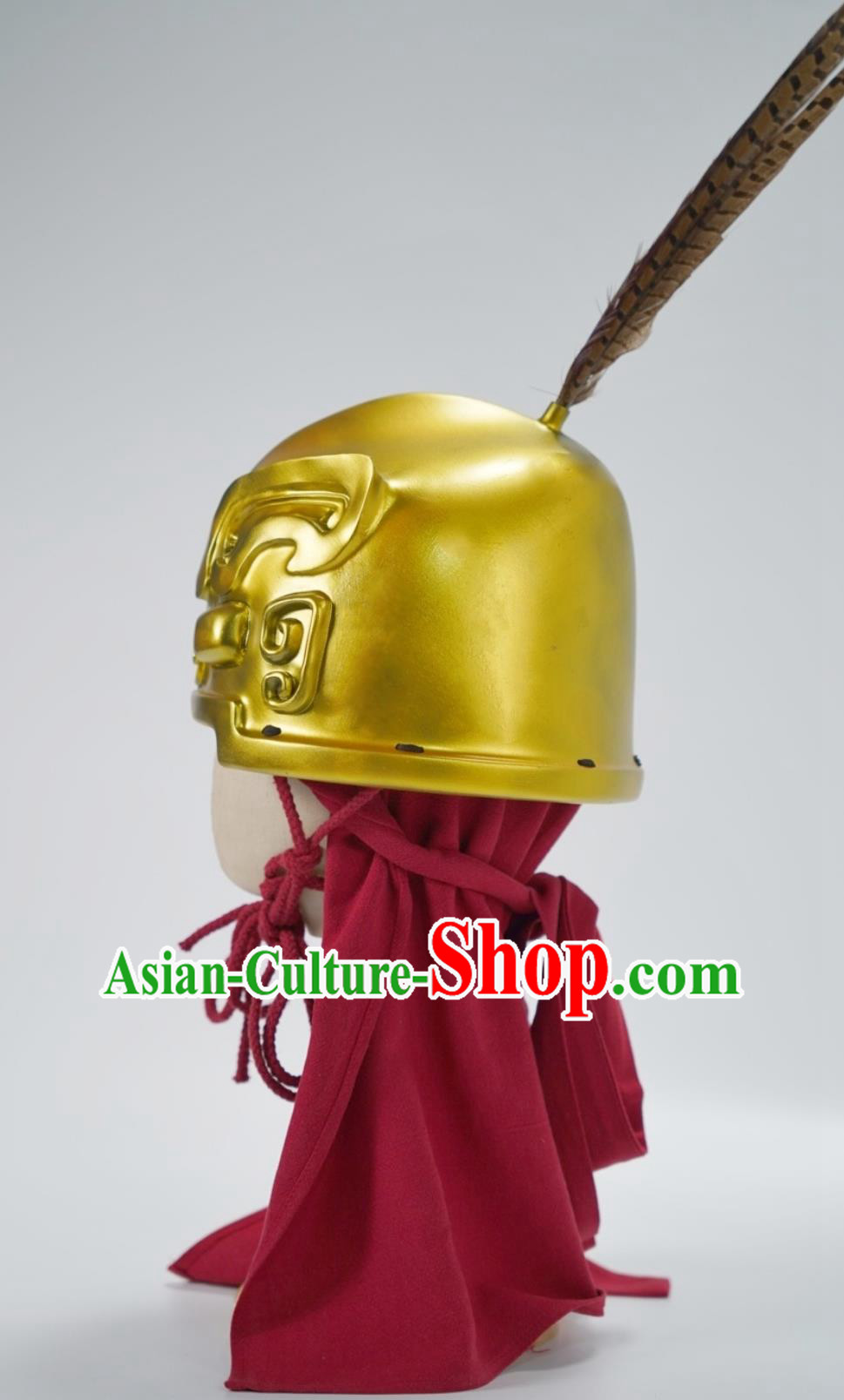 Chinese Armor Shang Dynasty Helmet Handmade Resin Material Helmet Chinese Armor Shang Dynasty Helmet Handmade Resin Material Helmet