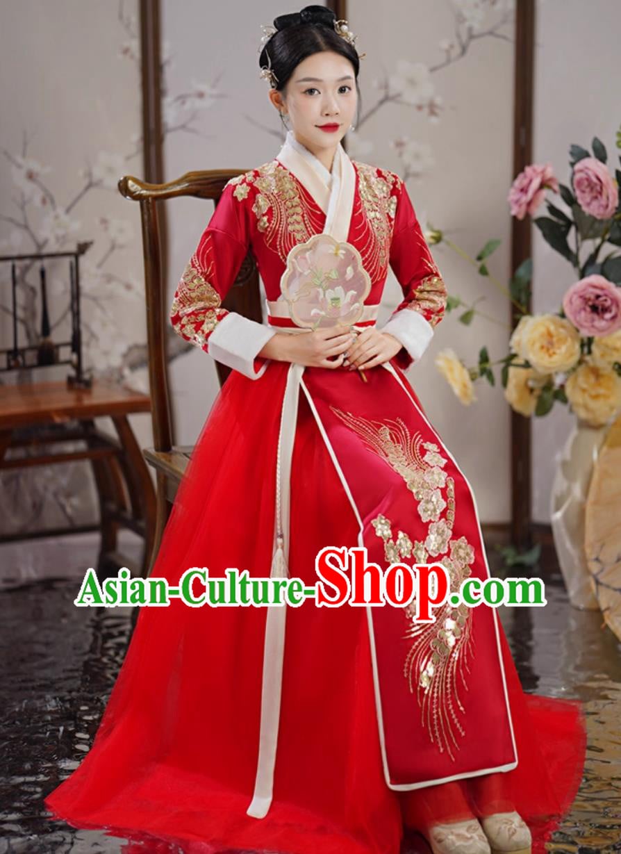 Winter Hanfu Dance Costume Classical Performance Red Outfit Modified Chinese Style Chinese Fashion Winter Hanfu Dance Costume Classical Performance Red Outfit Modified Chinese Style Chinese Fashion