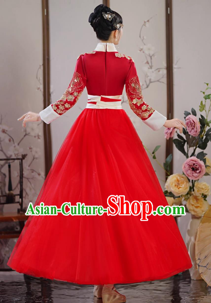 Winter Hanfu Dance Costume Classical Performance Red Outfit Modified Chinese Style Chinese Fashion Winter Hanfu Dance Costume Classical Performance Red Outfit Modified Chinese Style Chinese Fashion
